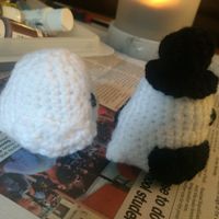Crocheted cake toppers. Gentle opinions please lol - 2