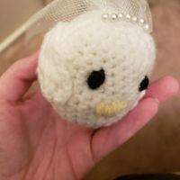 Crocheted cake toppers. Gentle opinions please lol - 1