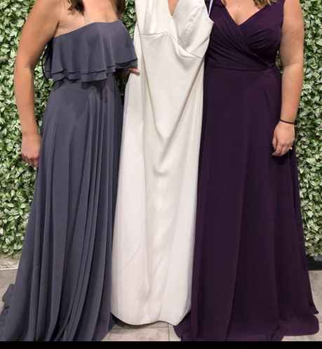 Bridesmaids colors! Assistance please! - 1