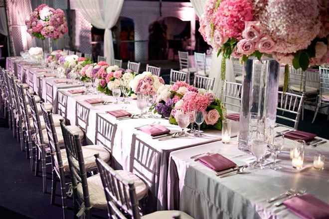 What do you gals think of using long tables?