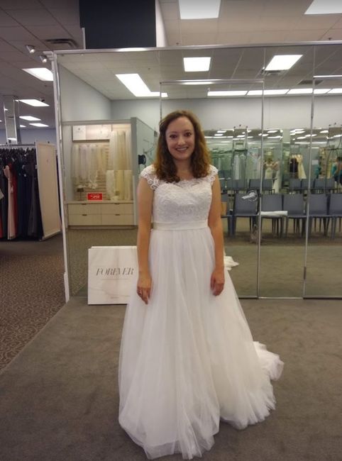 Short/petite bride, please show me your dress 3