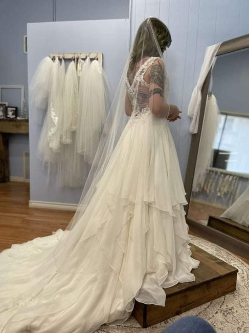 How much did your wedding dress alterations cost? 1