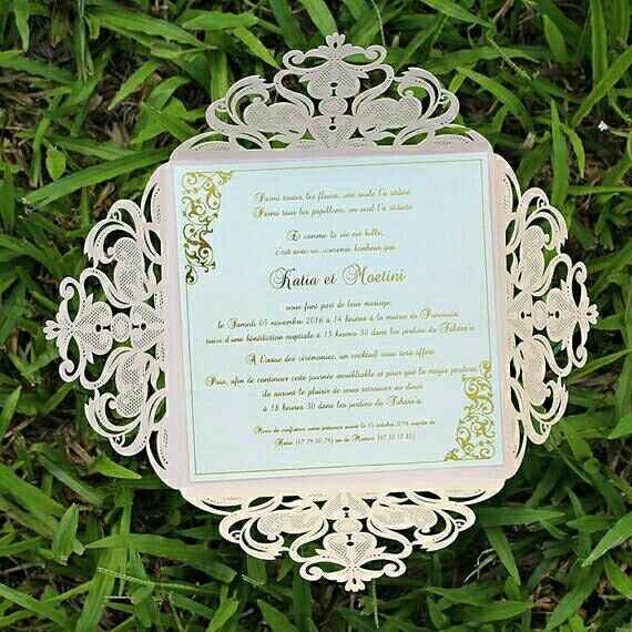 Picking blush invitation