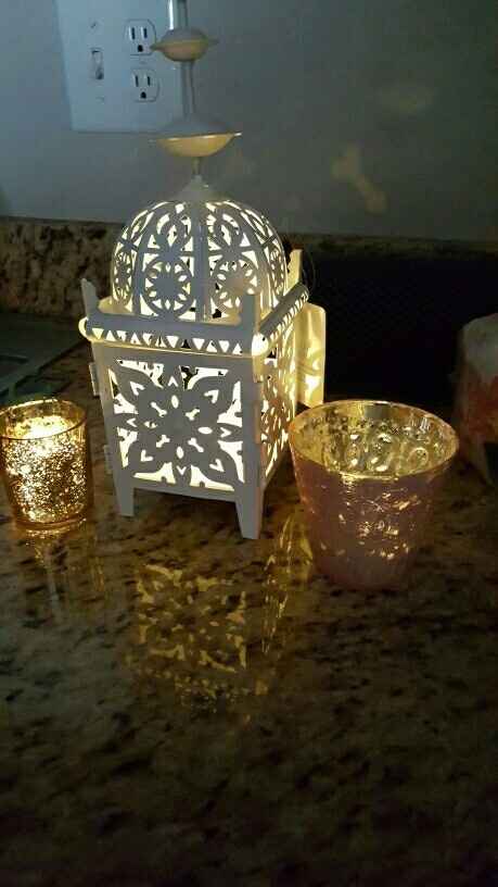 Centerpieces/flameless candles