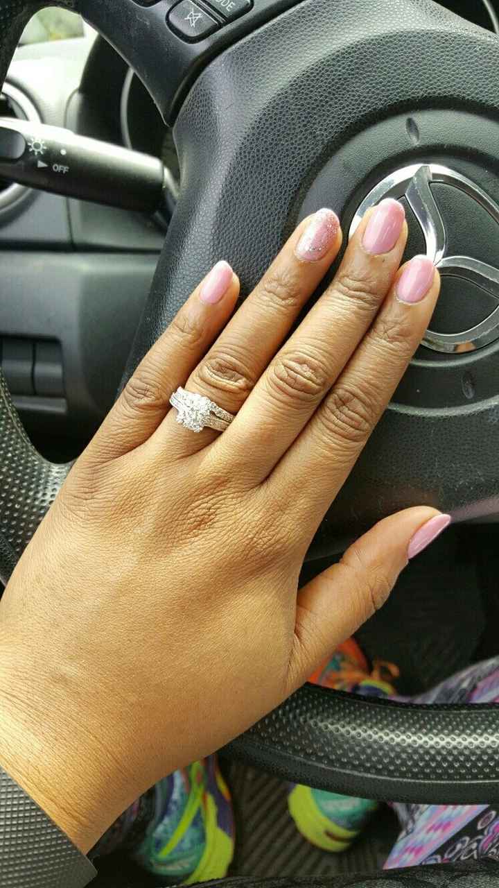 Let's see those beautiful rings lady's!