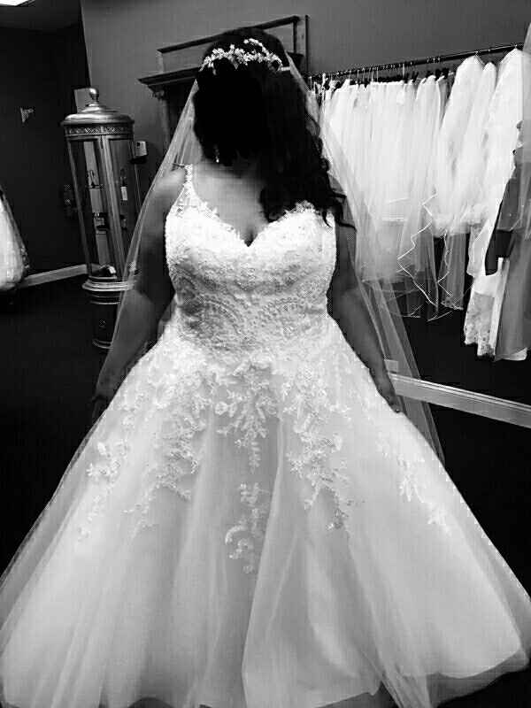 I bought my wedding dress today:)