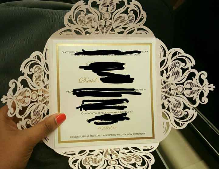 Show me your invites!! :)