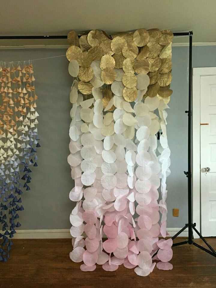 Paper Flower Wall