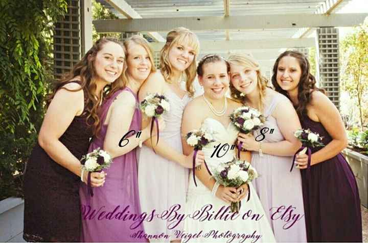 What size is your bouquet?