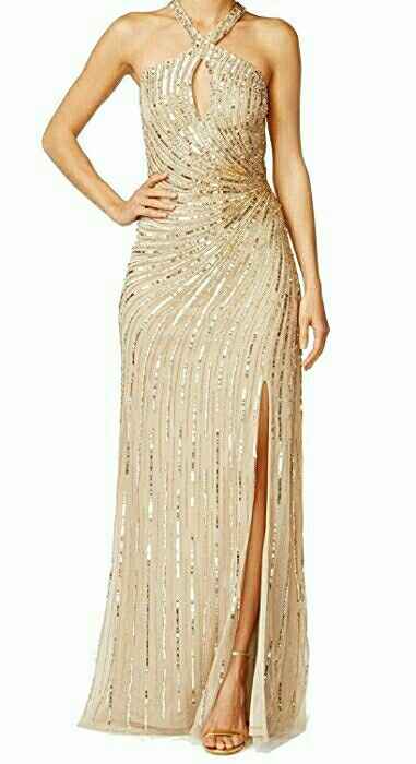 Is anyone doing sparkly bridesmaid dresses?