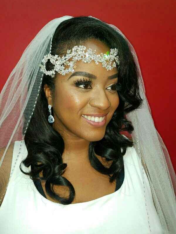 Makeup trial! Updated to include pic w/veil