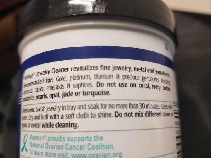 Question on Ring Cleaning - 1