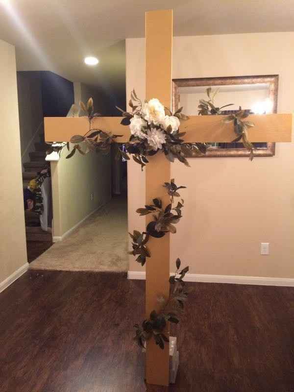 DIY Wedding Cross