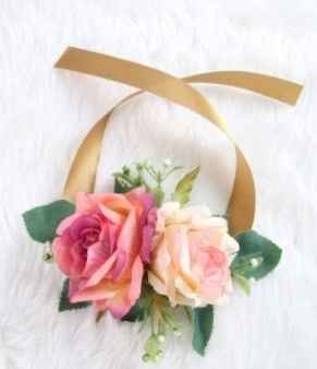 Corsages for the moms and grandmas