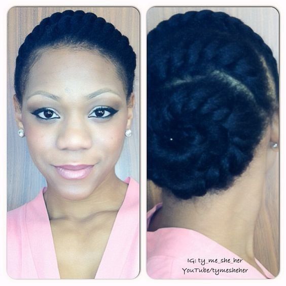 African - American Brides with Natural Hair