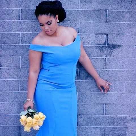 African - American Brides with Natural Hair