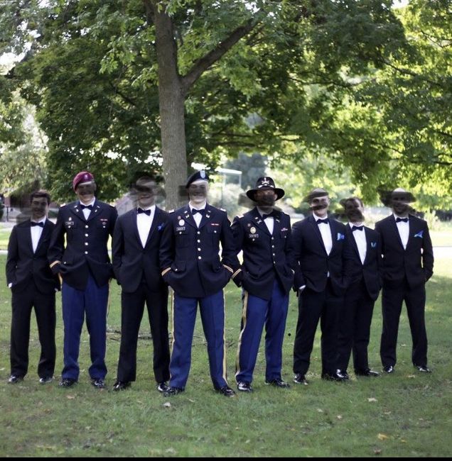 Grooms Wearing their Uniform? 1