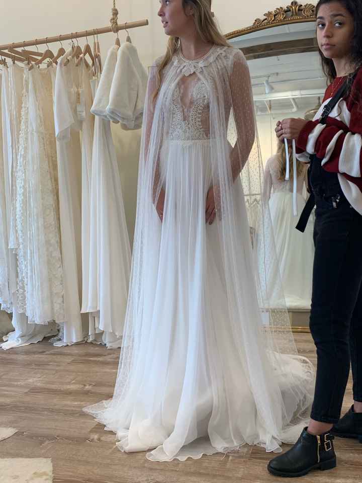 Bridal cape? - 1