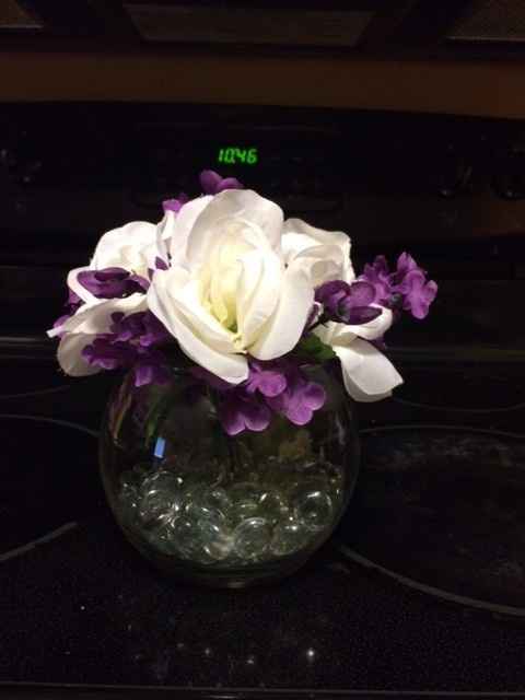 DIY Bouquets with fake flowers.