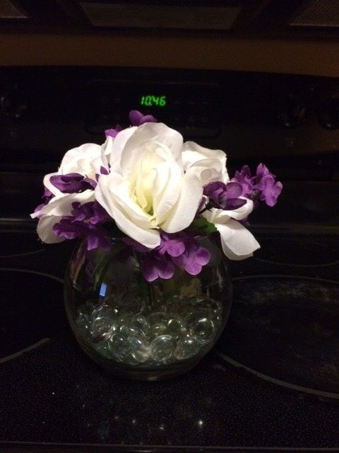 DIY Bouquets with fake flowers.