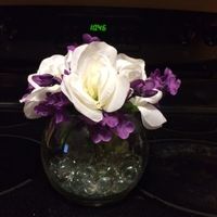 DIY Bouquets with fake flowers.