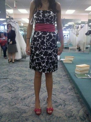 BM Dresses: Did you add a sash?