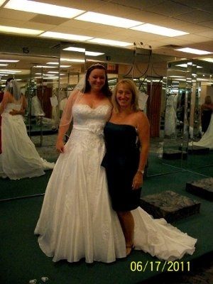 Show us the dress you said "yes" to! **pics**