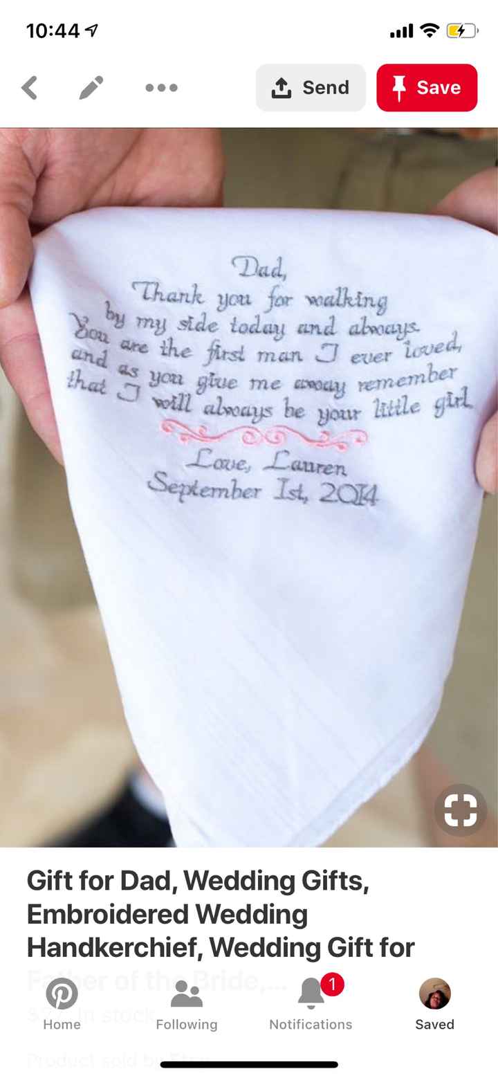 Parents wedding gifts - 1