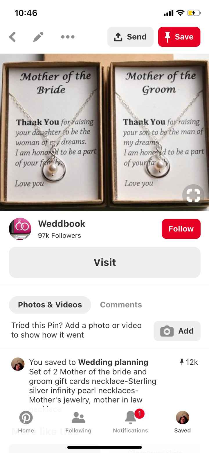 Parents wedding gifts - 2