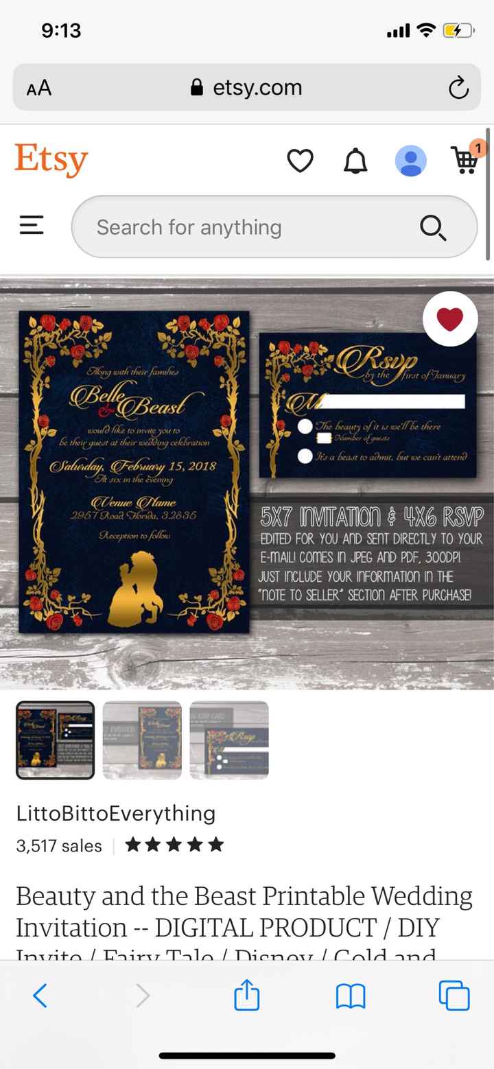 Wedding invitations looking for inspiration - 1