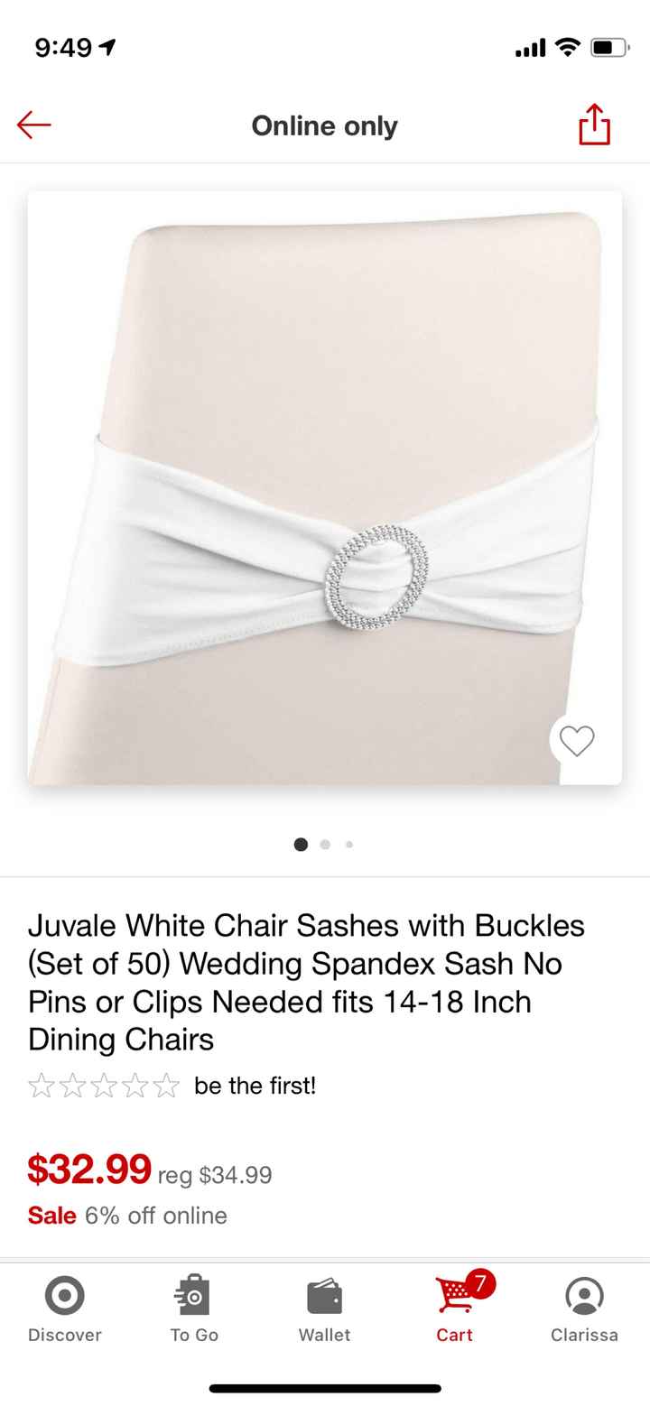 Hate Wedding Chair Covers - 1