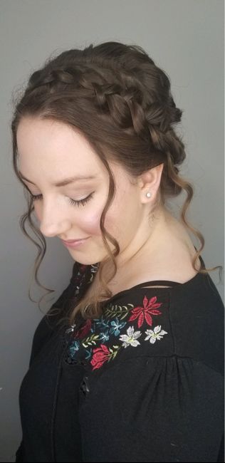 Hair and makeup trial! 2