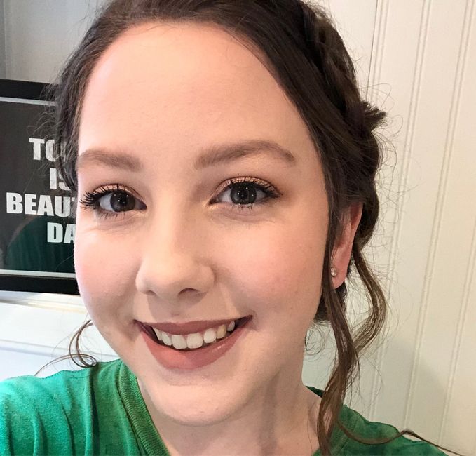 Hair and makeup trial! 6