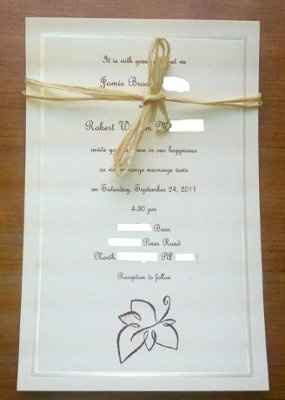 DIY Invites - *PICS*  Opinions Please