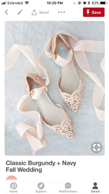 Flat bridal shoes? 2