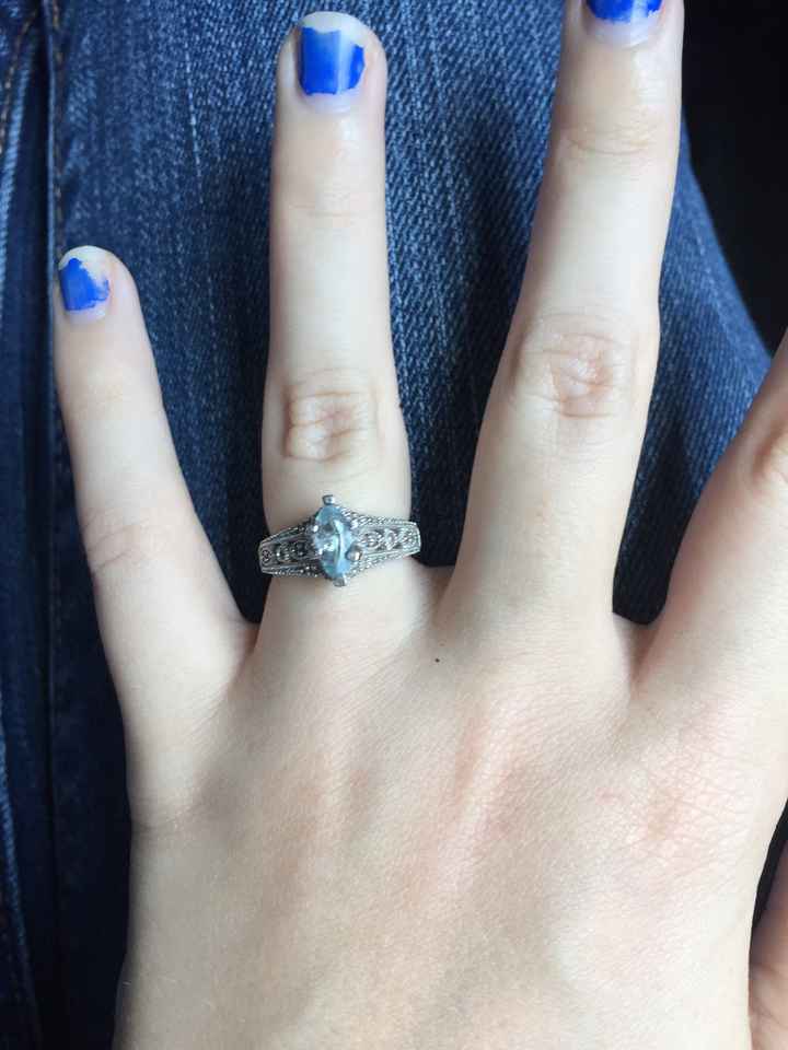 Non traditional ring - 1