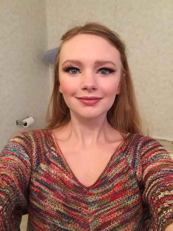 First Hair and make up trial!!!! Love it!!! - 1