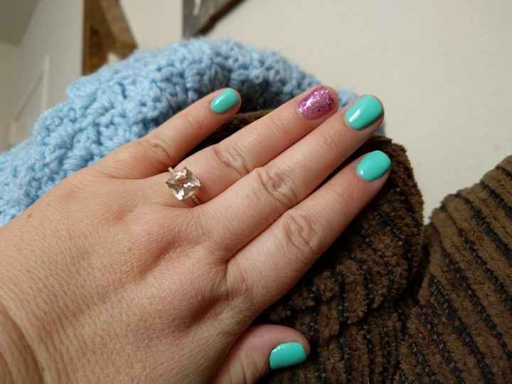What nail color do you feel compliments your ring the best?