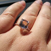 Moissanite rings