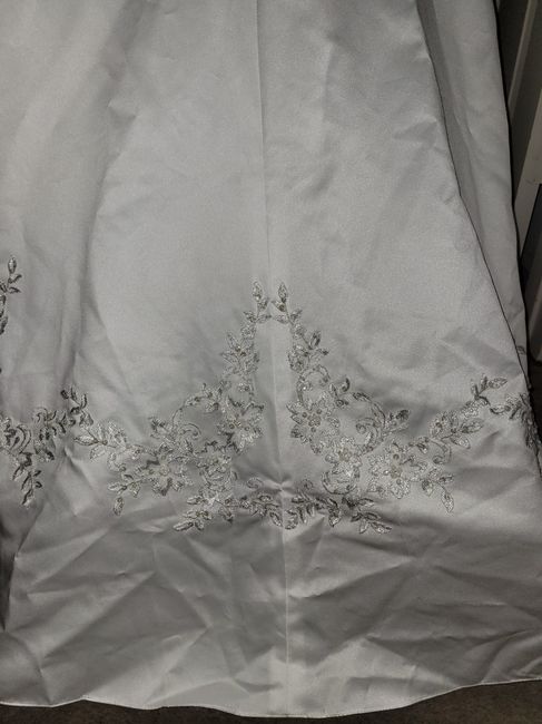Wedding Gown for Sale. (only worn to try on) David's Bridal Size 18w asking $300 - 4