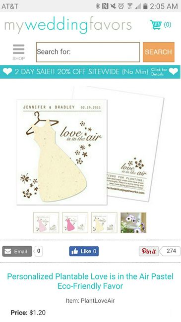 Wedding Guest Favors...Yayy or Nahh???