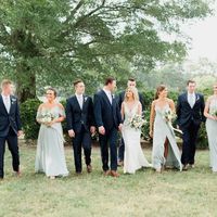 Uneven bridal party - 2