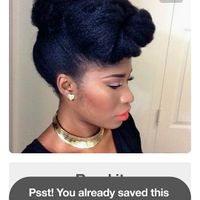 Black Brides with Natural Hair...how are you wearing your hair the day of?