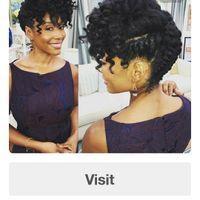 Black Brides with Natural Hair...how are you wearing your hair the day of?