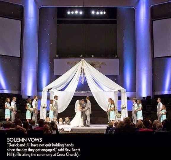 What do you think about a intermingled wedding ceremony line up.