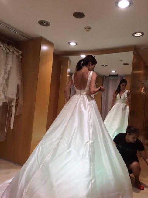Let me see what you're wearing on your wedding day