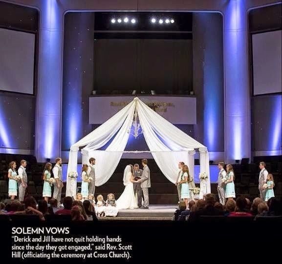 What do you think about a intermingled wedding ceremony line up.