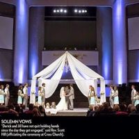 What do you think about a intermingled wedding ceremony line up.
