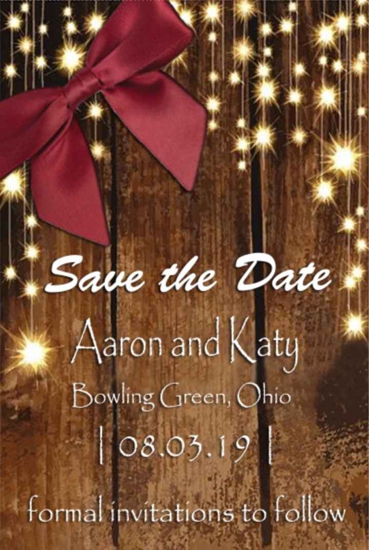 Save the Dates - 1