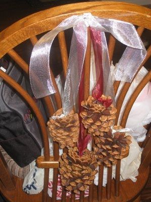 Few DIYs, Chair Decorations and Escort Cards, pic heavy